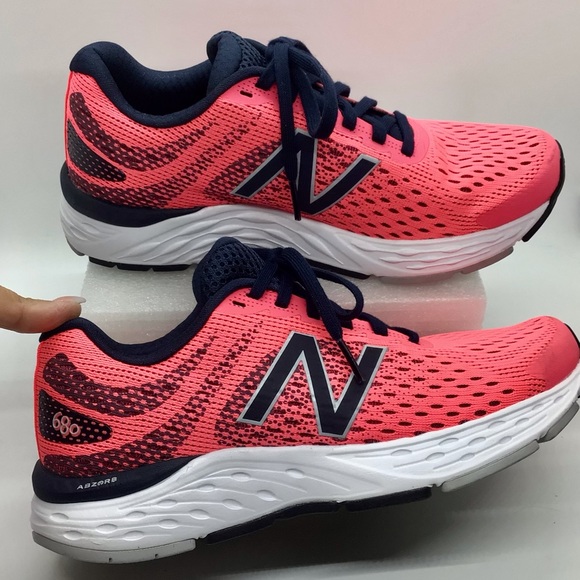 New Balance | Shoes | New Balance Sneakers W68gb6 Pink Navy Sneakers Shoes  Womens Size 65 Euc | Poshmark
